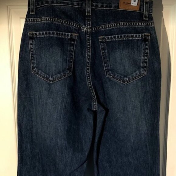 Eddie Bauer Women's Denim Blue Jeans 10R - Picture 4 of 12